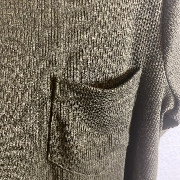 Madewell Ribbed Pocket Tee midi dress, size large. - Picture 7 of 11